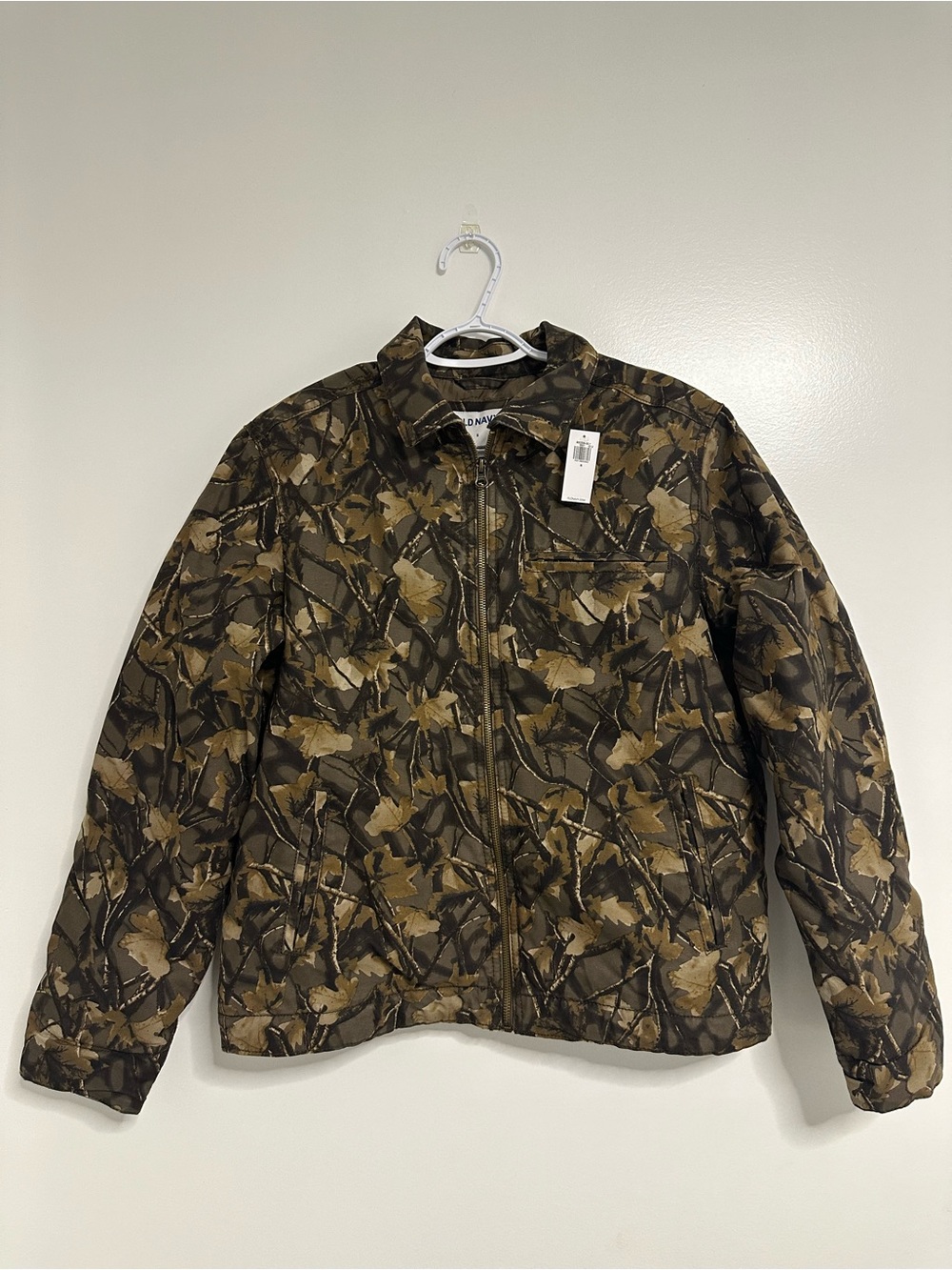 Old Navy Men's Printed Canvas barn jacket